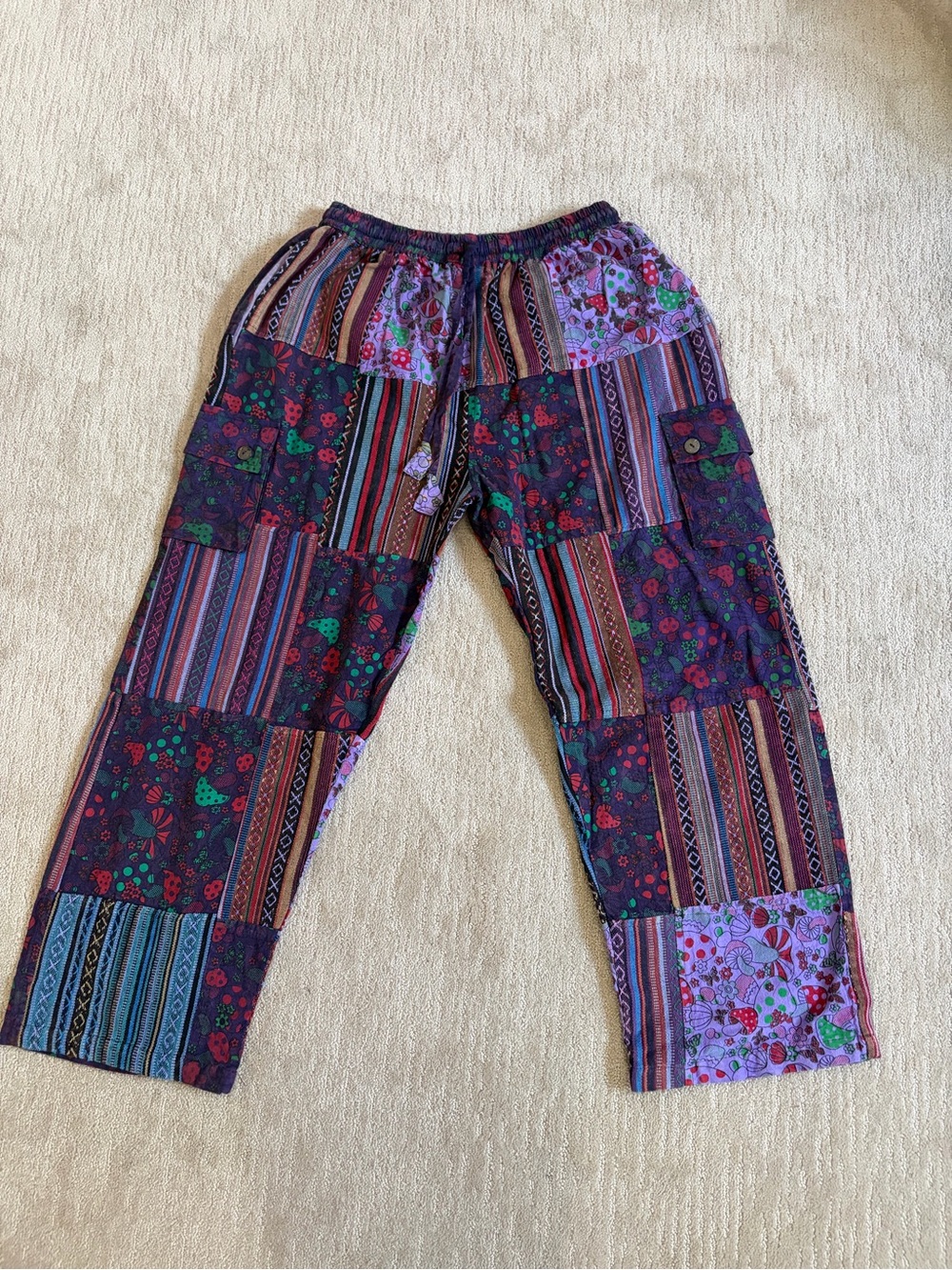 Baggy Wide Leg Hippie Pants